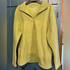 Realtree Men's Moss Green Zip-Up Sweater